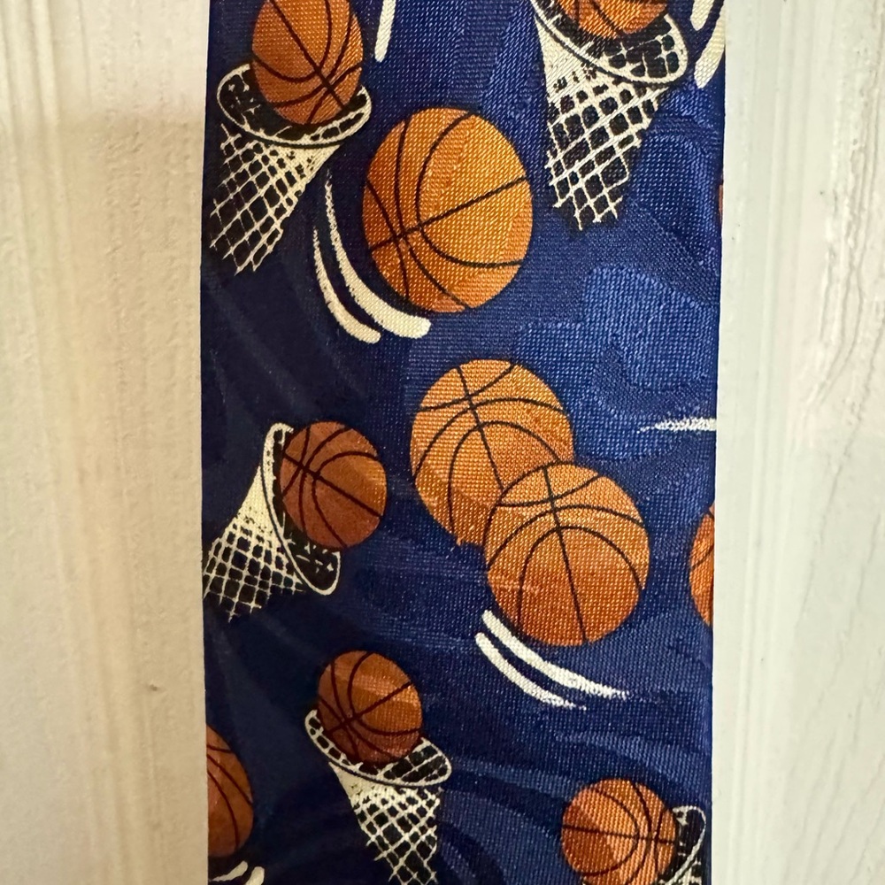 Vintage Steven Harris Basketball Necktie
